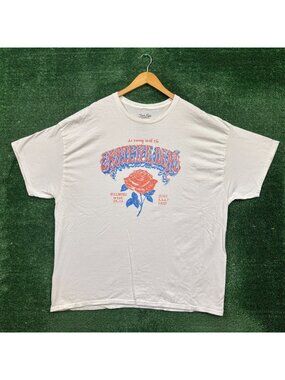 An Evening With Grateful Dead 1970 Rock Band Oversized T-Shirt Size XXL